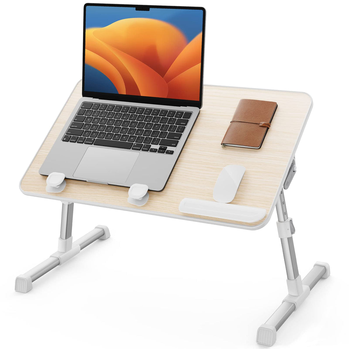 Laptop Desk Table, SAIJI Adjustable Laptop Stand, Portable Lap Desks