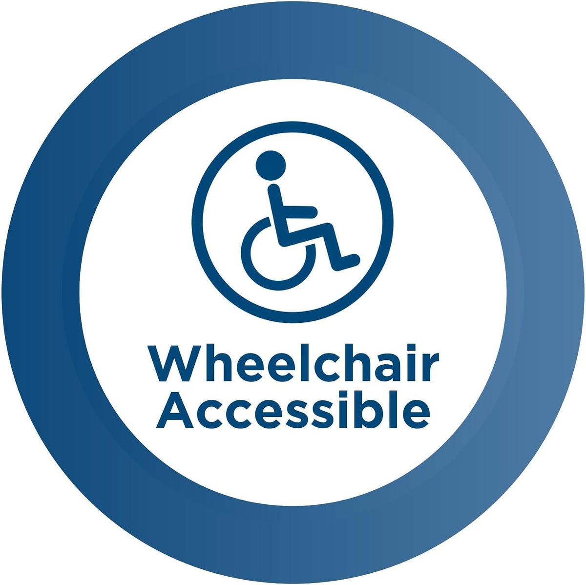 Cosco XL 38.5" Resin Fold-in-Half Card Table, Black, Wheelchair Accessible, Lightweight, Pinch-Free Locking System
