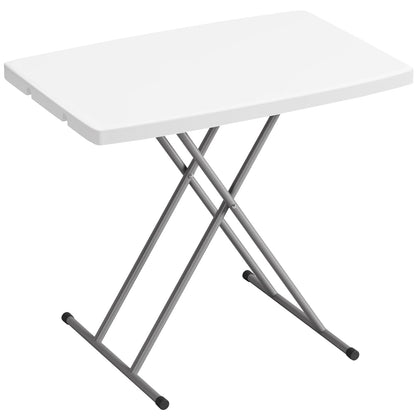 BestOffice | 6FT Folding Table | Black | Portable Plastic Table