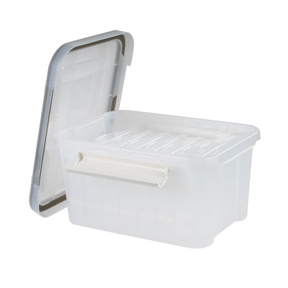 IRIS USA Photo Storage Box |Made in USA| 16 Cases - Clear