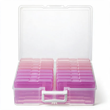 novelinks Photo Storage Boxes with Handle, Photo Organizers and Storage