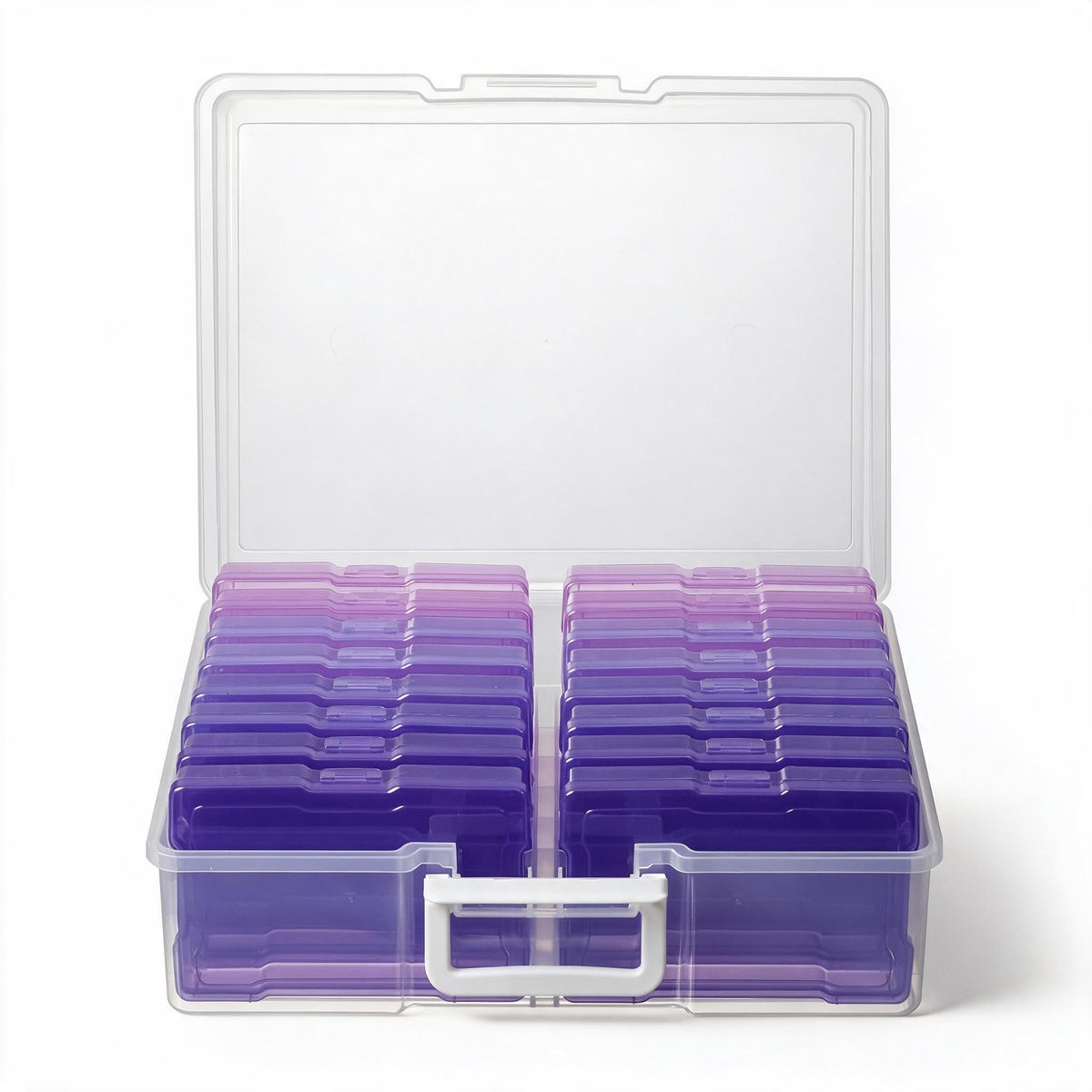 novelinks Photo Storage Boxes with Handle, Photo Organizers and Storage
